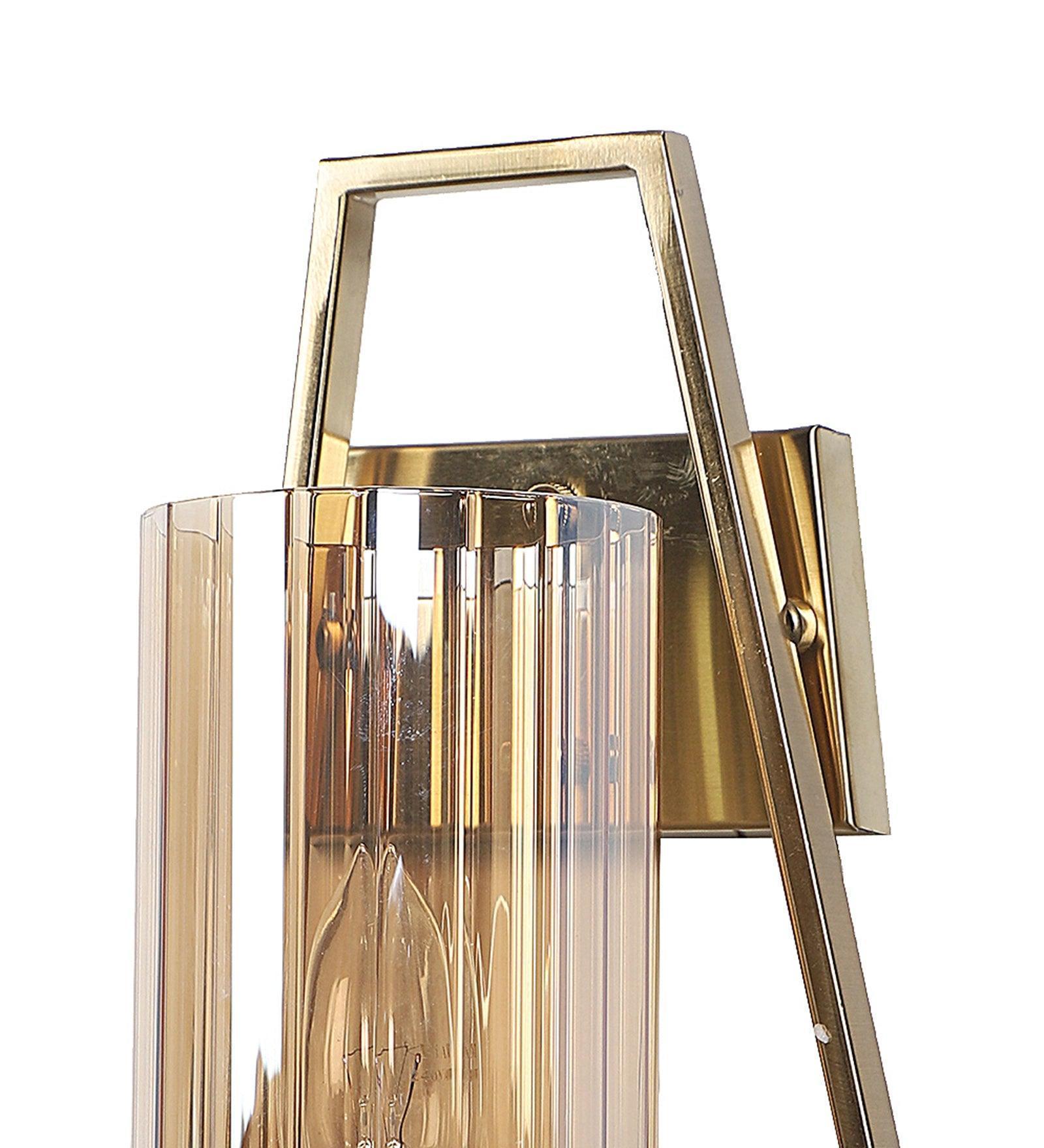 Buy Wall Light - Teena Unique Golden & Glass Finish Wall Mount Lamp For Home Decor by ELIANTE by Jainsons Lights on IKIRU online store