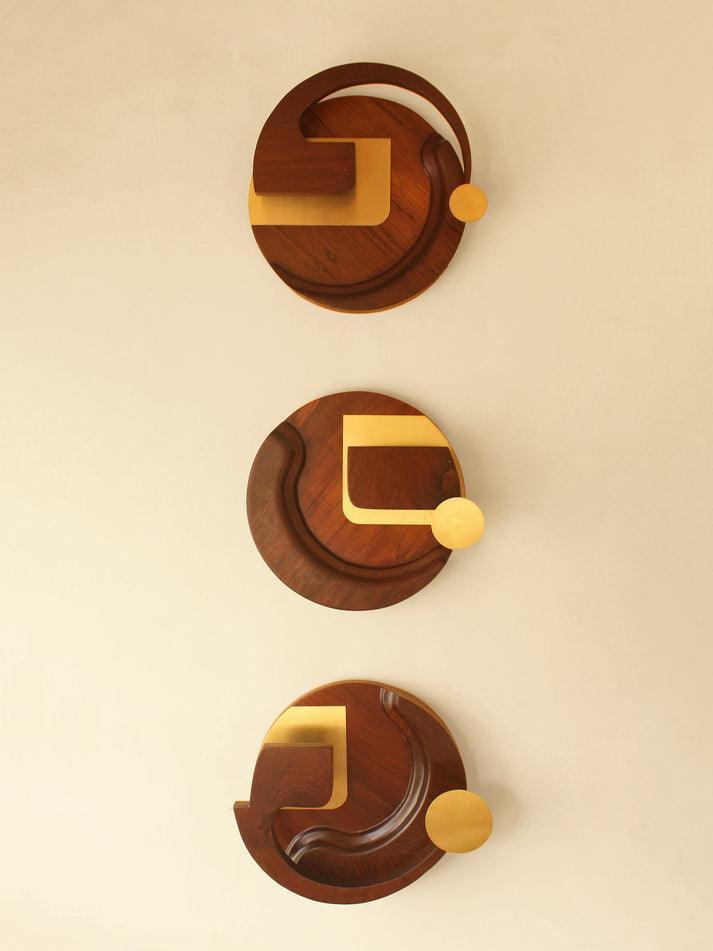 Buy Wall Light - Traya Wall Light | Premium Wall Lamp for Home Decor by Studio Indigene on IKIRU online store