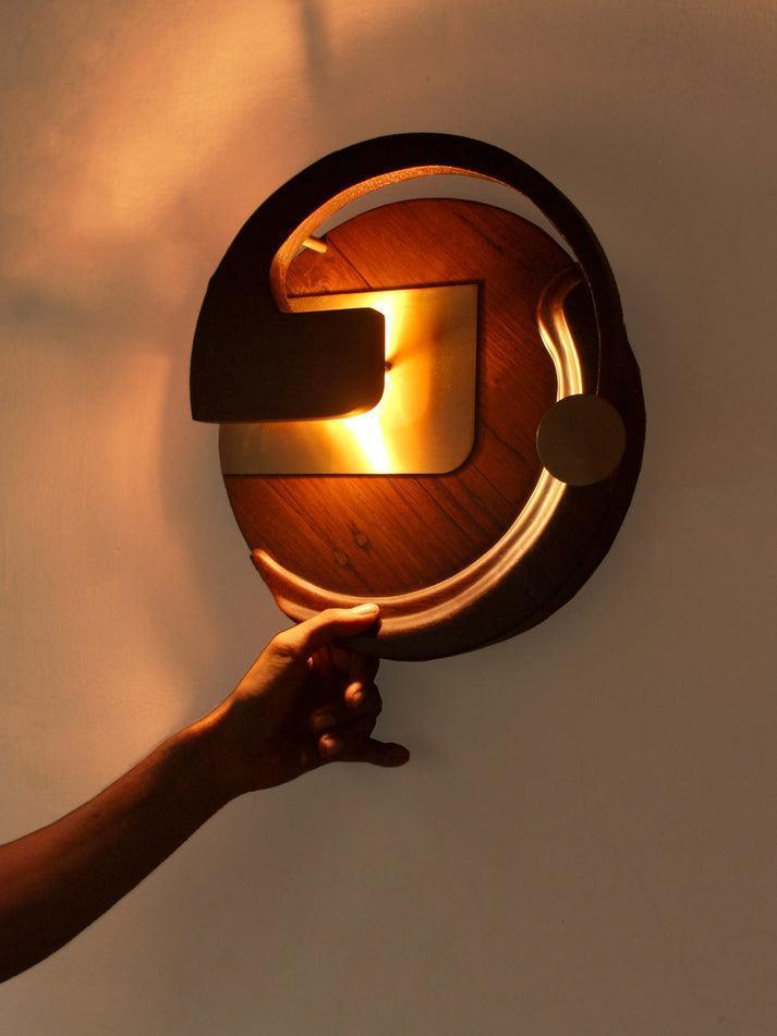 Buy Wall Light - Traya Wall Light | Premium Wall Lamp for Home Decor by Studio Indigene on IKIRU online store