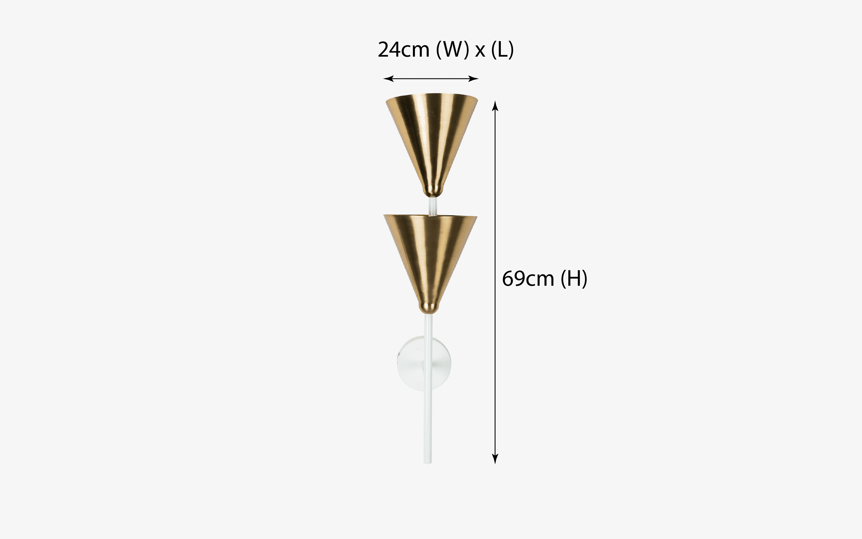 Buy Wall Light - Zyaire Wall Lamp by Orange Tree on IKIRU online store