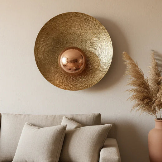 Tava Lamp Wall Mounted | Fancy Wall Light for Living Room Decor