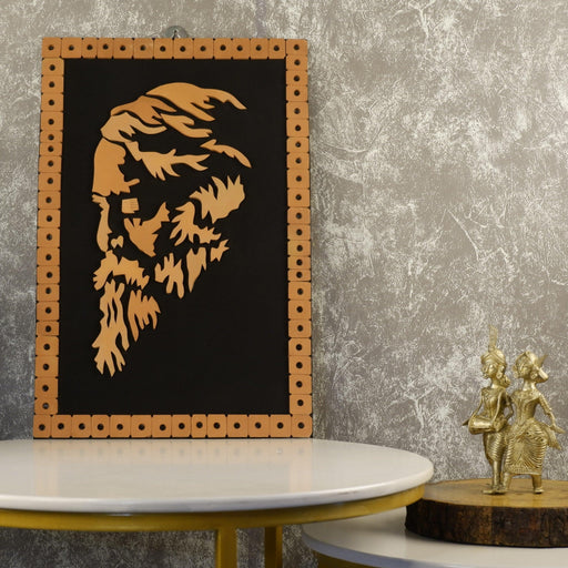 Buy Wall Paintings & Prints - Handcrafted Premium Terracotta Wall Art Rabindranath For Decor by Sowpeace on IKIRU online store