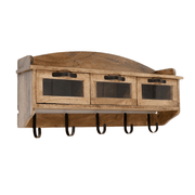 Buy Wall Shelves - ALTURA INDUSTRIAL WALL SHELF by Home Glamour on IKIRU online store