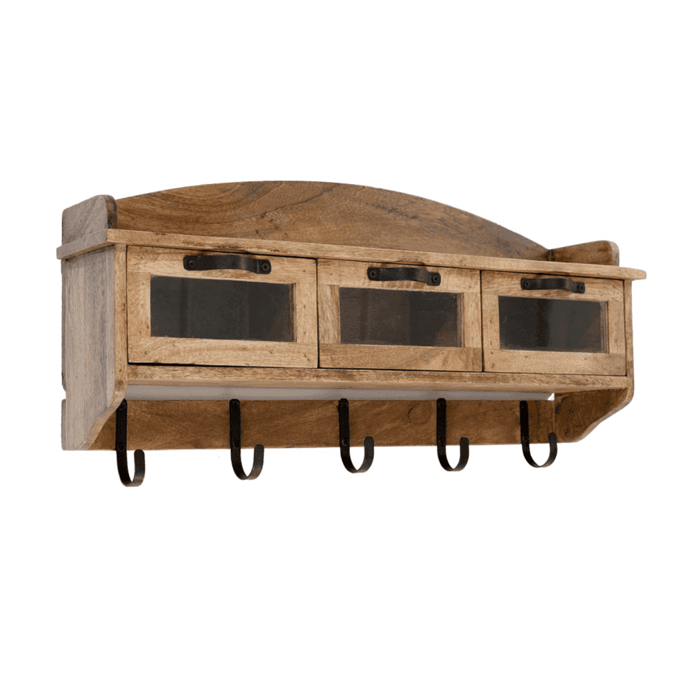 Buy Wall Shelves - ALTURA INDUSTRIAL WALL SHELF by Home Glamour on IKIRU online store