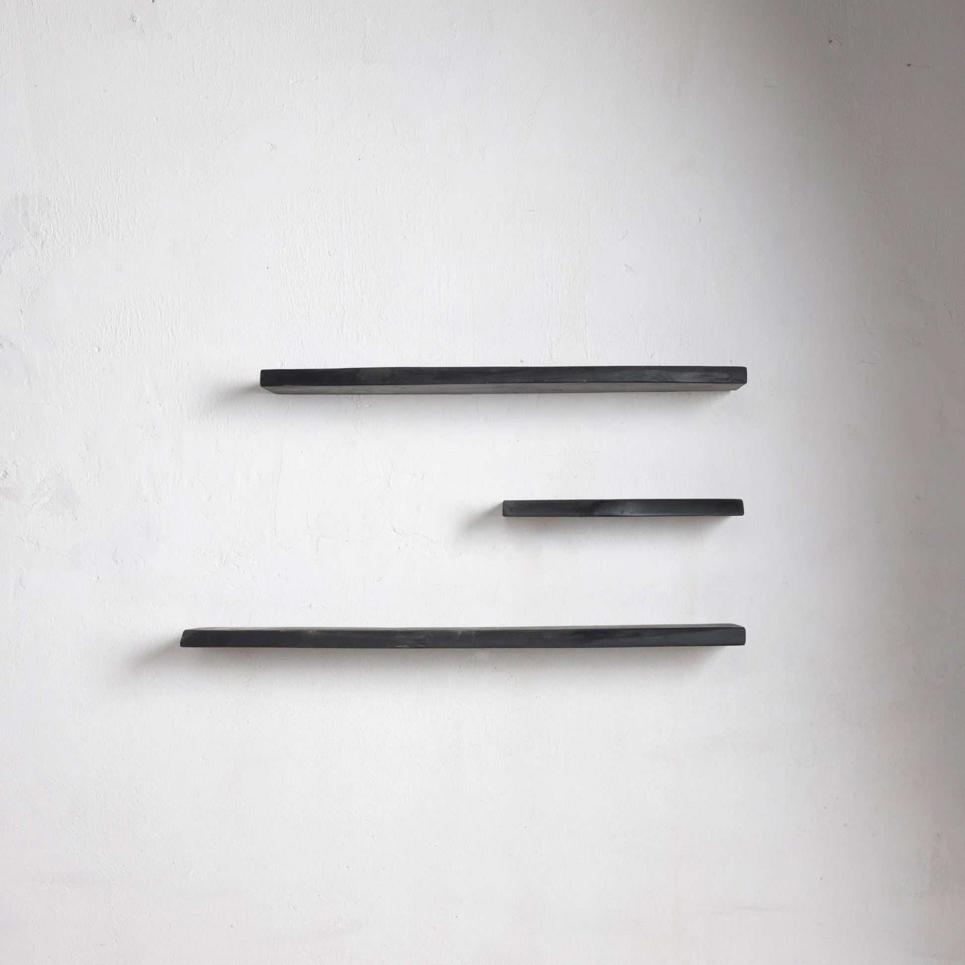 Buy Wall Shelves - Organic Shelves Set of 3 for Home Decor | Floating Wall Racks by Objectry on IKIRU online store