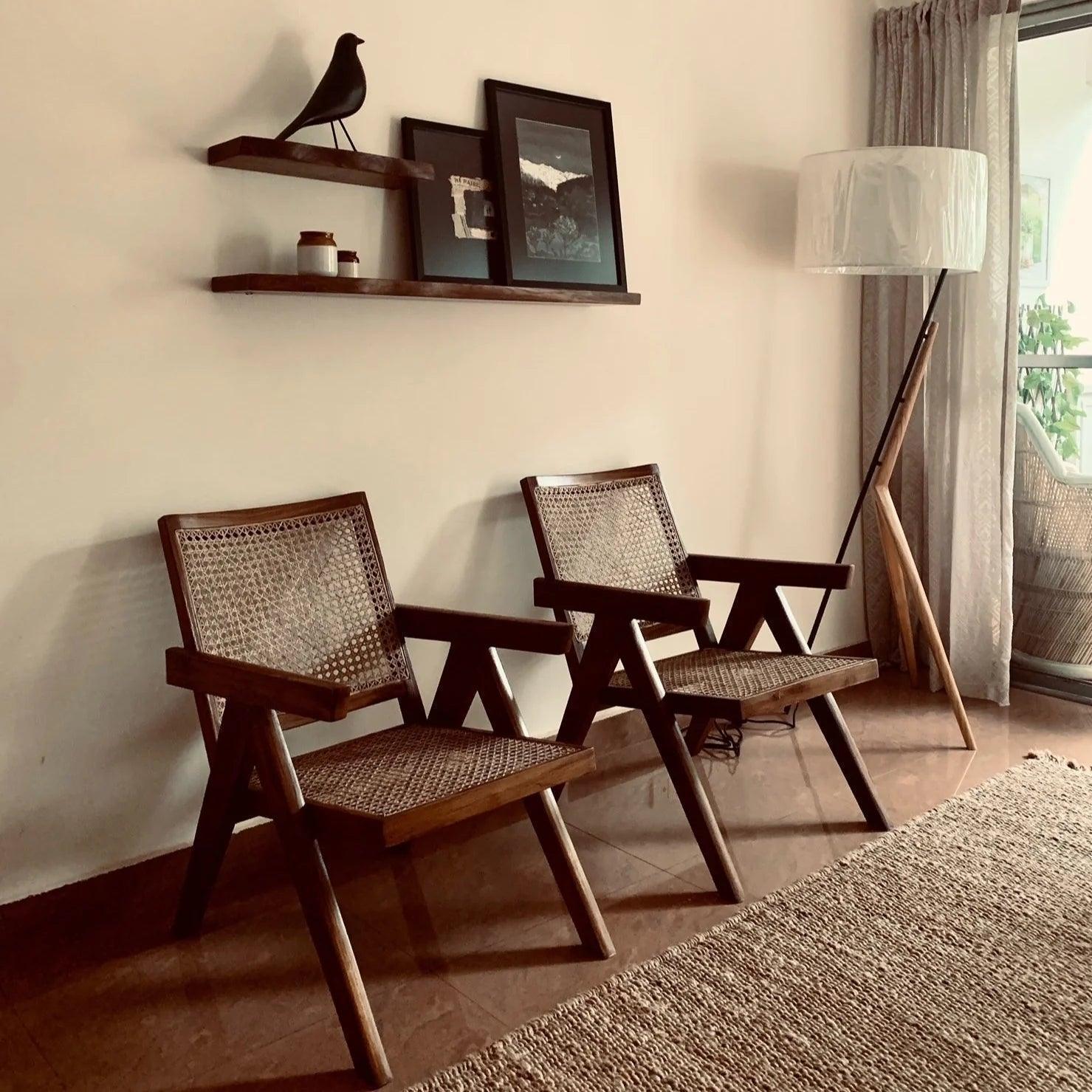 Buy Wall Shelves - Organic Shelves Set of 3 for Home Decor | Floating Wall Racks by Objectry on IKIRU online store