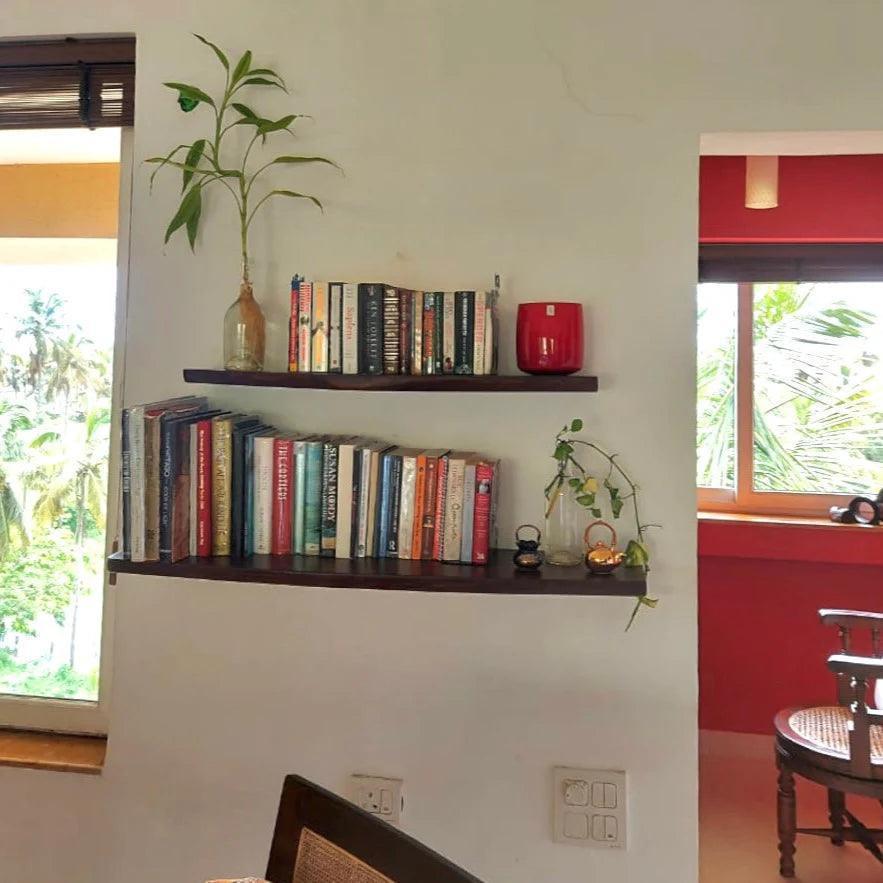 Buy Wall Shelves - Organic Shelves Set of 3 for Home Decor | Floating Wall Racks by Objectry on IKIRU online store