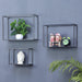 Buy Wall Shelves - Trio's Handcrafted Metal Wall Shelves for Living Room by De Maison Decor on IKIRU online store