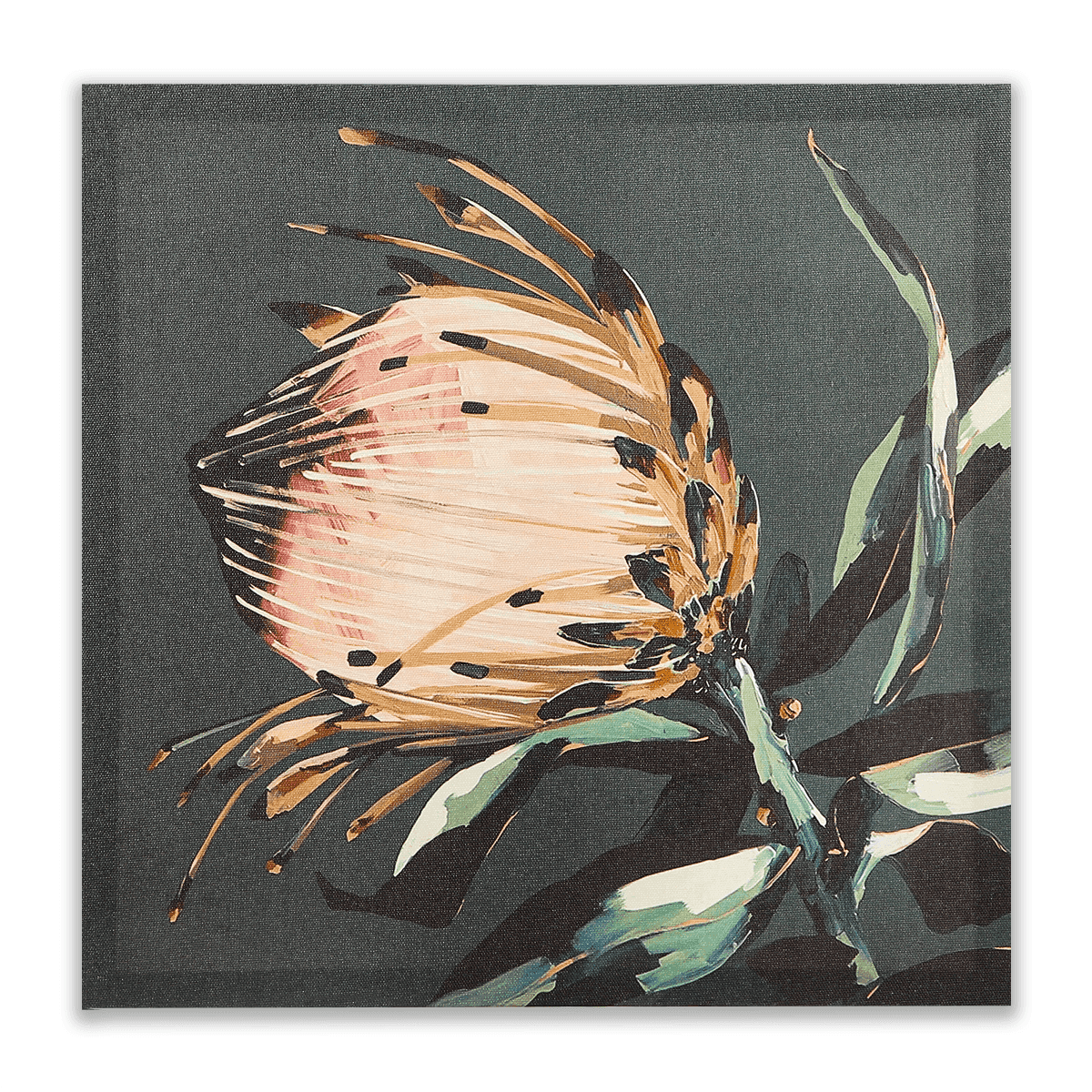 Buy Wallpaper - Canvas Wall Art- Decorative Flower Design by Home4U on IKIRU online store