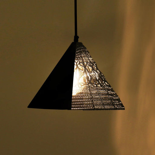 Buy Hanging Lights - Warind Handcrafted Upward Cone Hanging Lamp | Pendant Light by Home Blitz on IKIRU online store