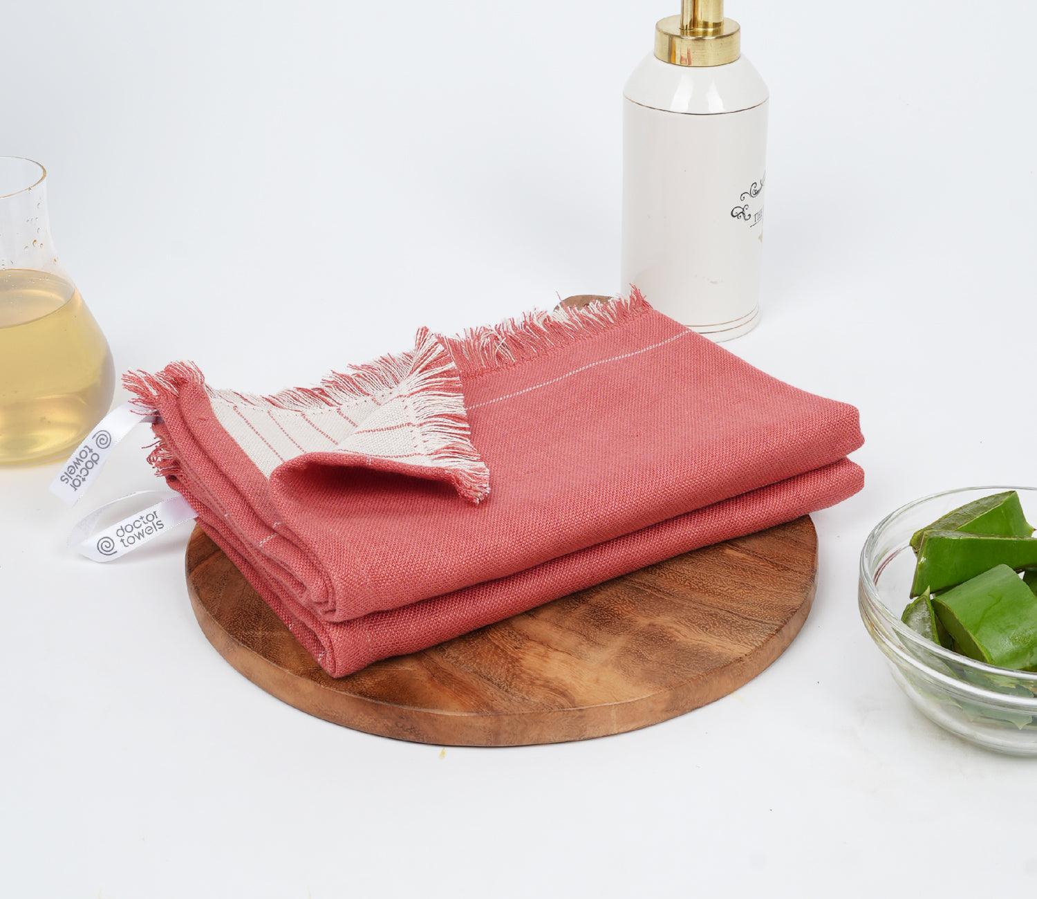 Aloevera Double Cloth Hand Towel Pack of 2