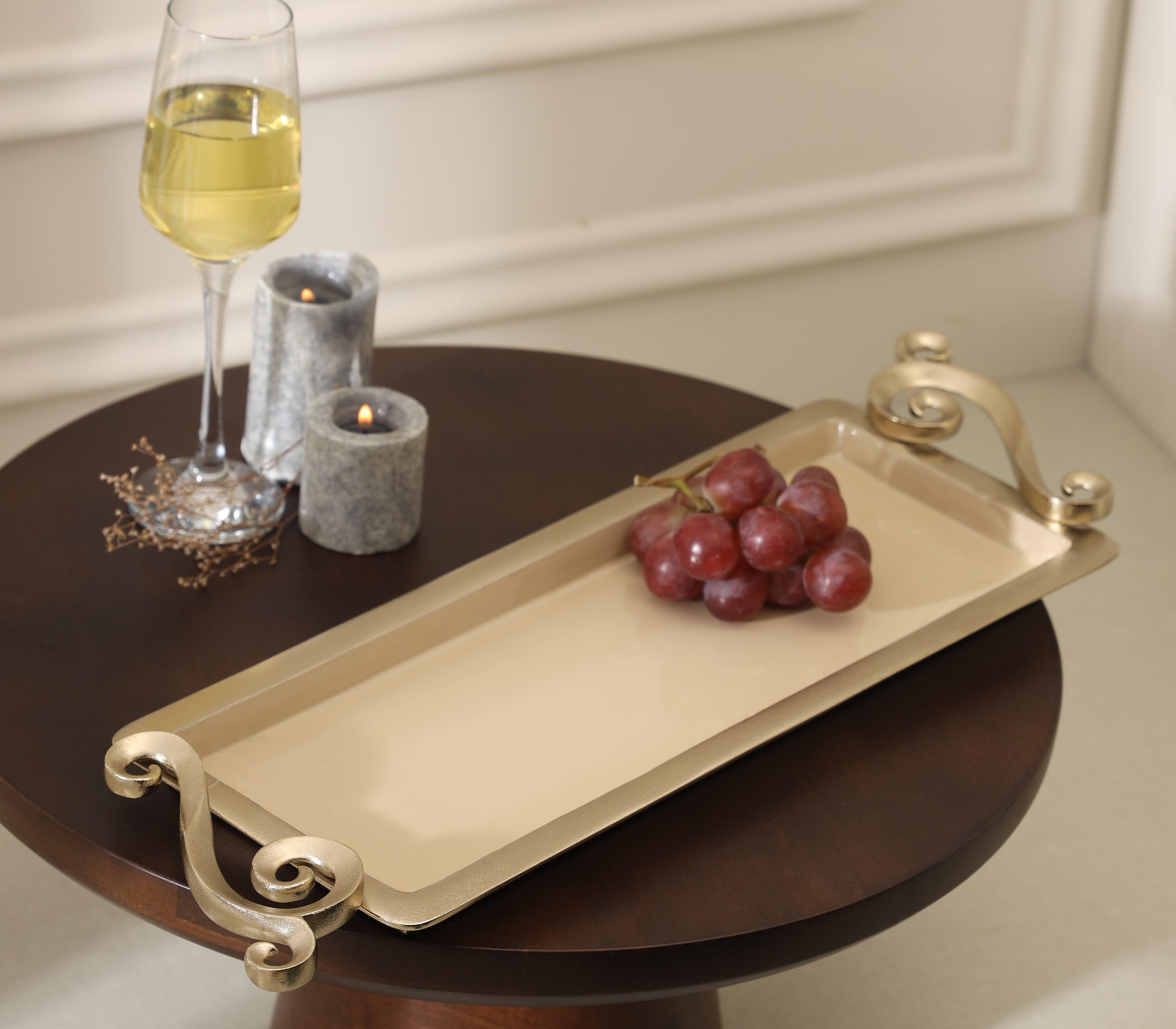 Swirl Tray – Designer Serving Tray