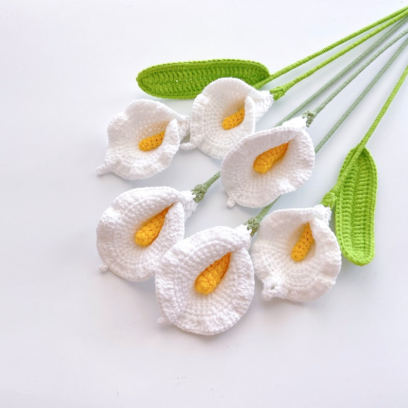 Crochet Peace Lily