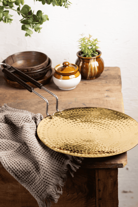 Brass Tawa & Roti Tawa in Brass for Kitchen | Cookware Items