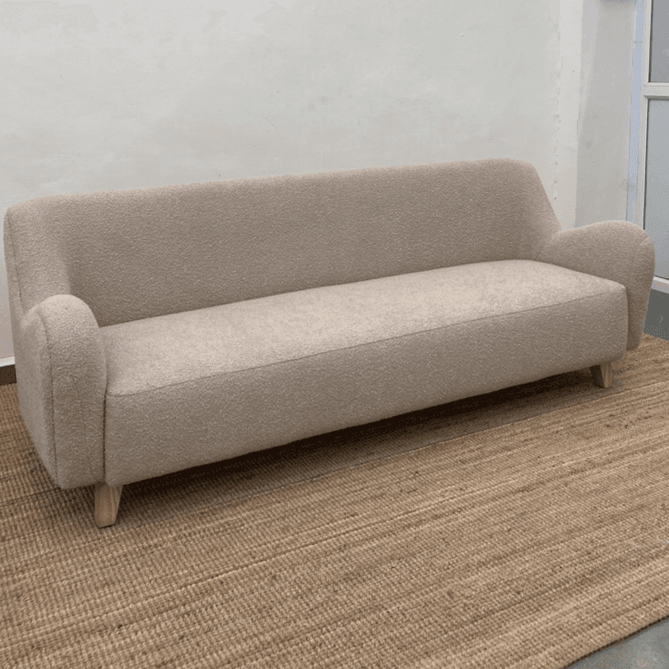 Bear Sofa | Fabric Upholstery, Solid Ash Wood