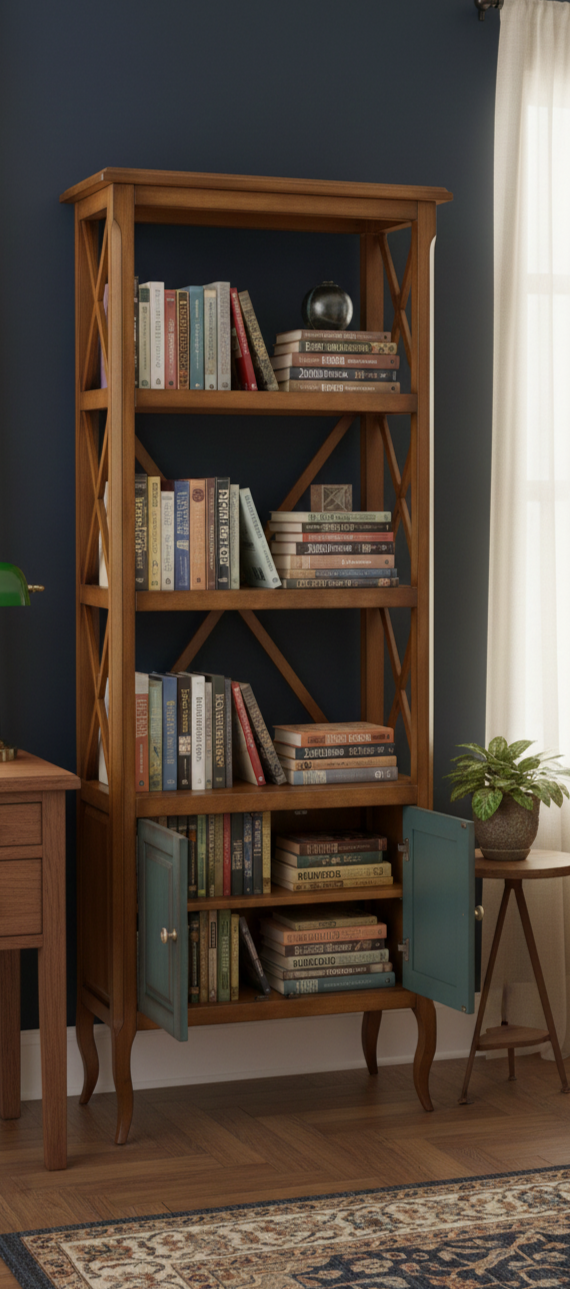 Heritage Bookshelf | Mango Wood