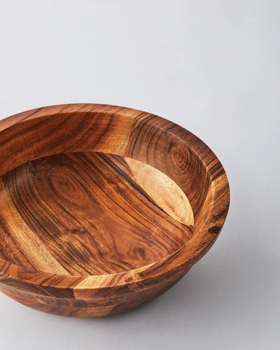 Wooden Serving Bowls (Natural)