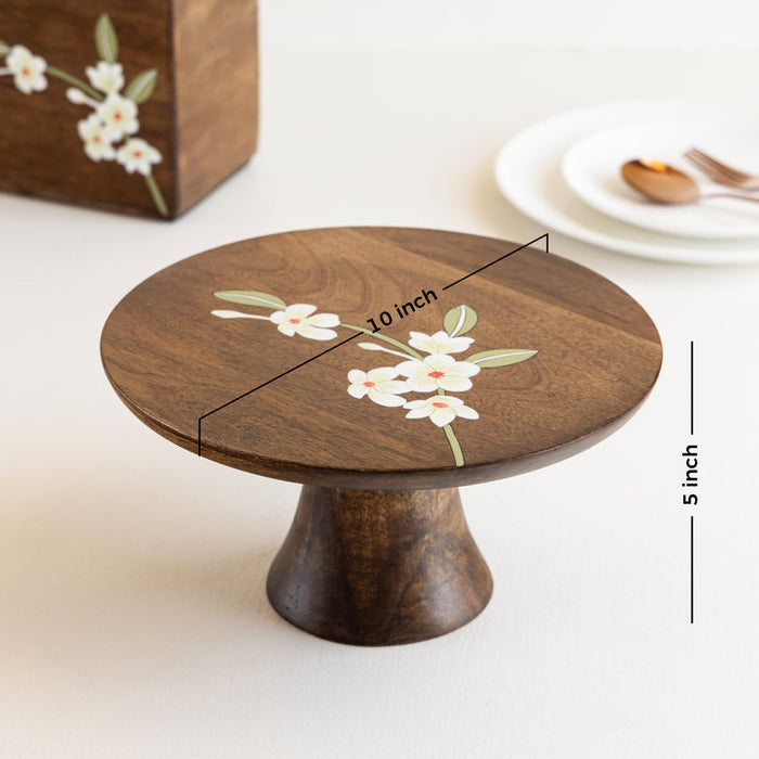 Bella Mango Wood Cake Stand