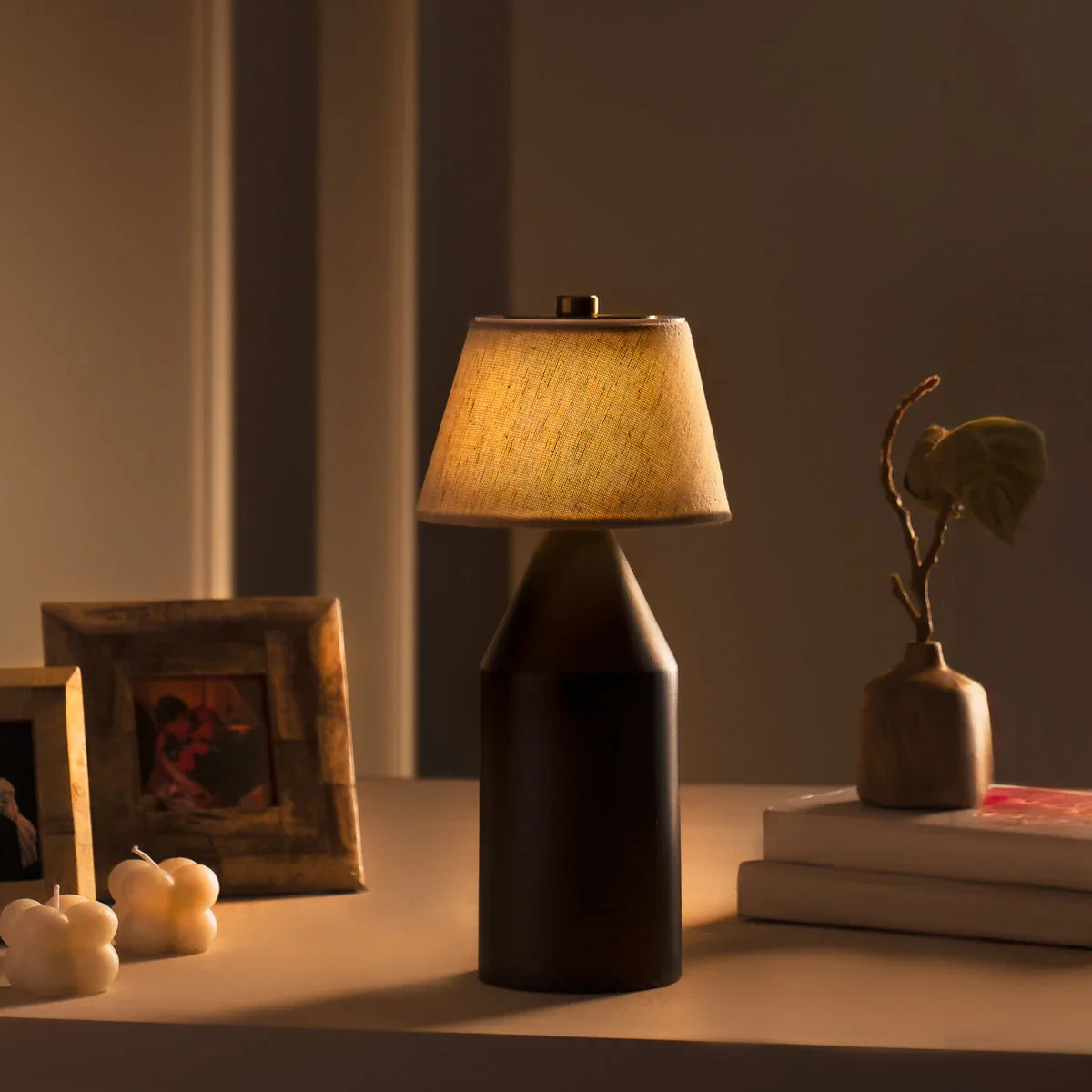 Sylva | Teak Wood | Table lamp
