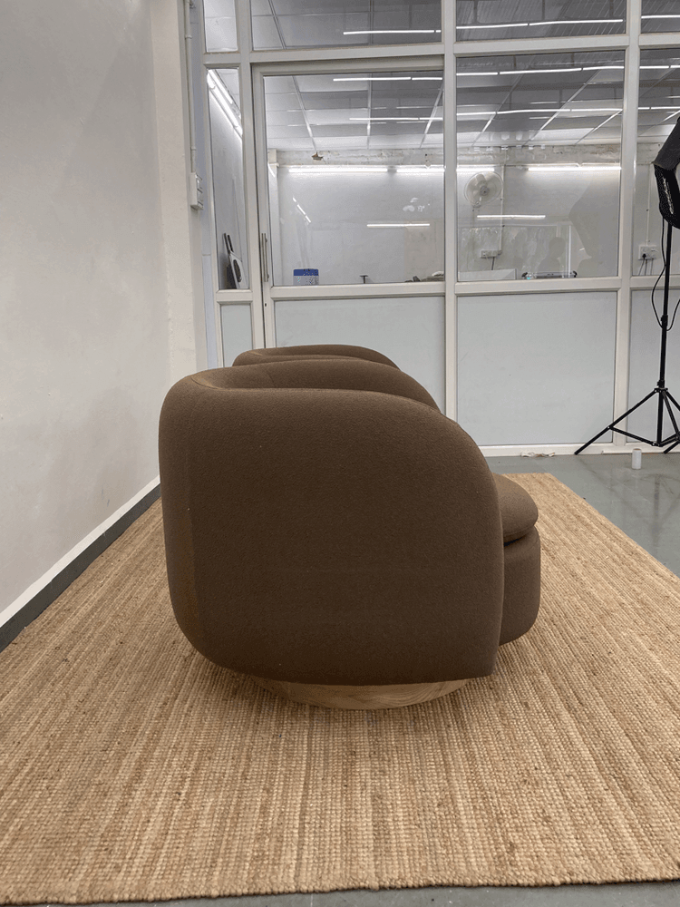 Reno Armchair | Fabric Upholstery, Solid Ash Wood