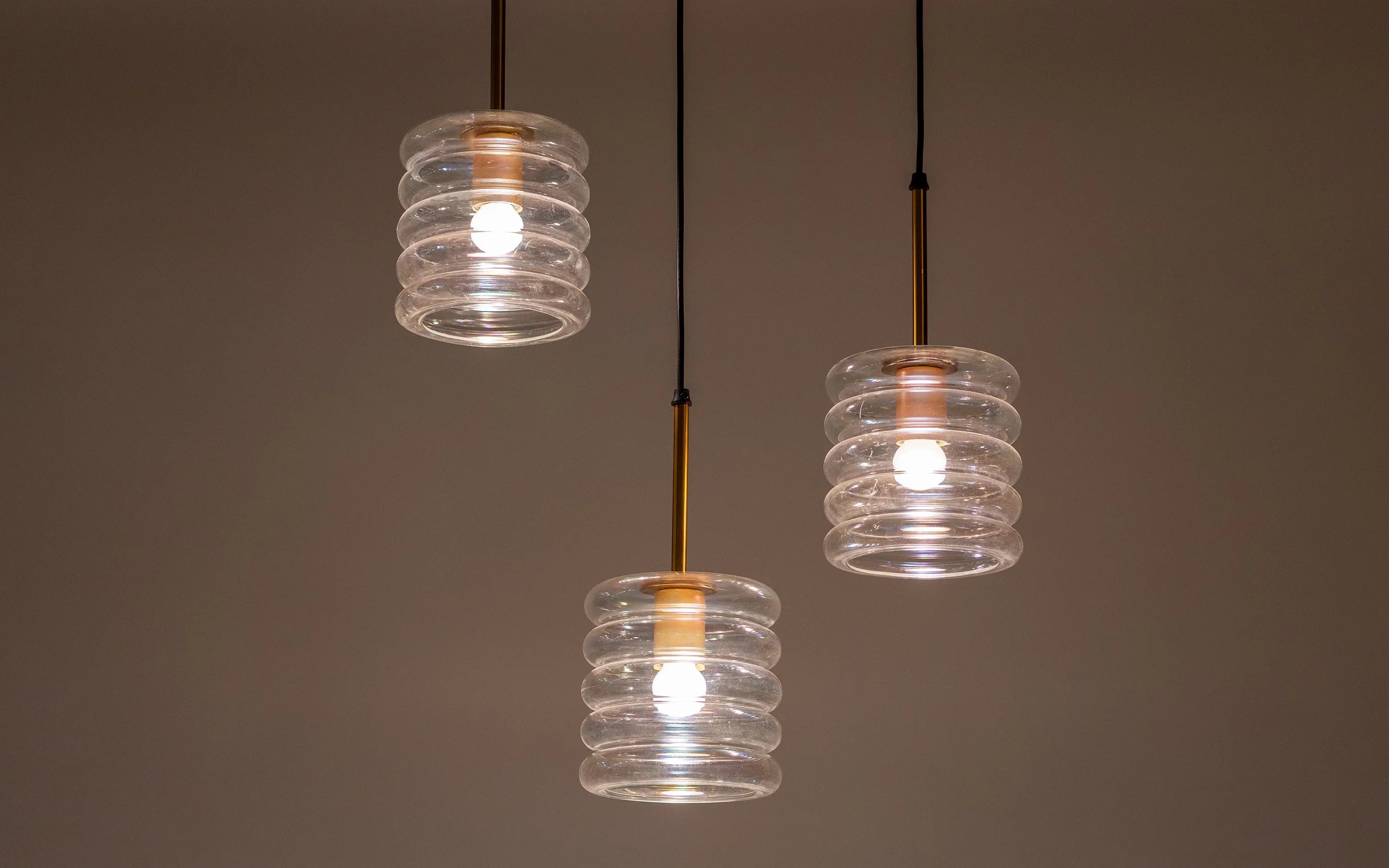 Unio Cluster Hanging Lamp | Mild Steel and Glass