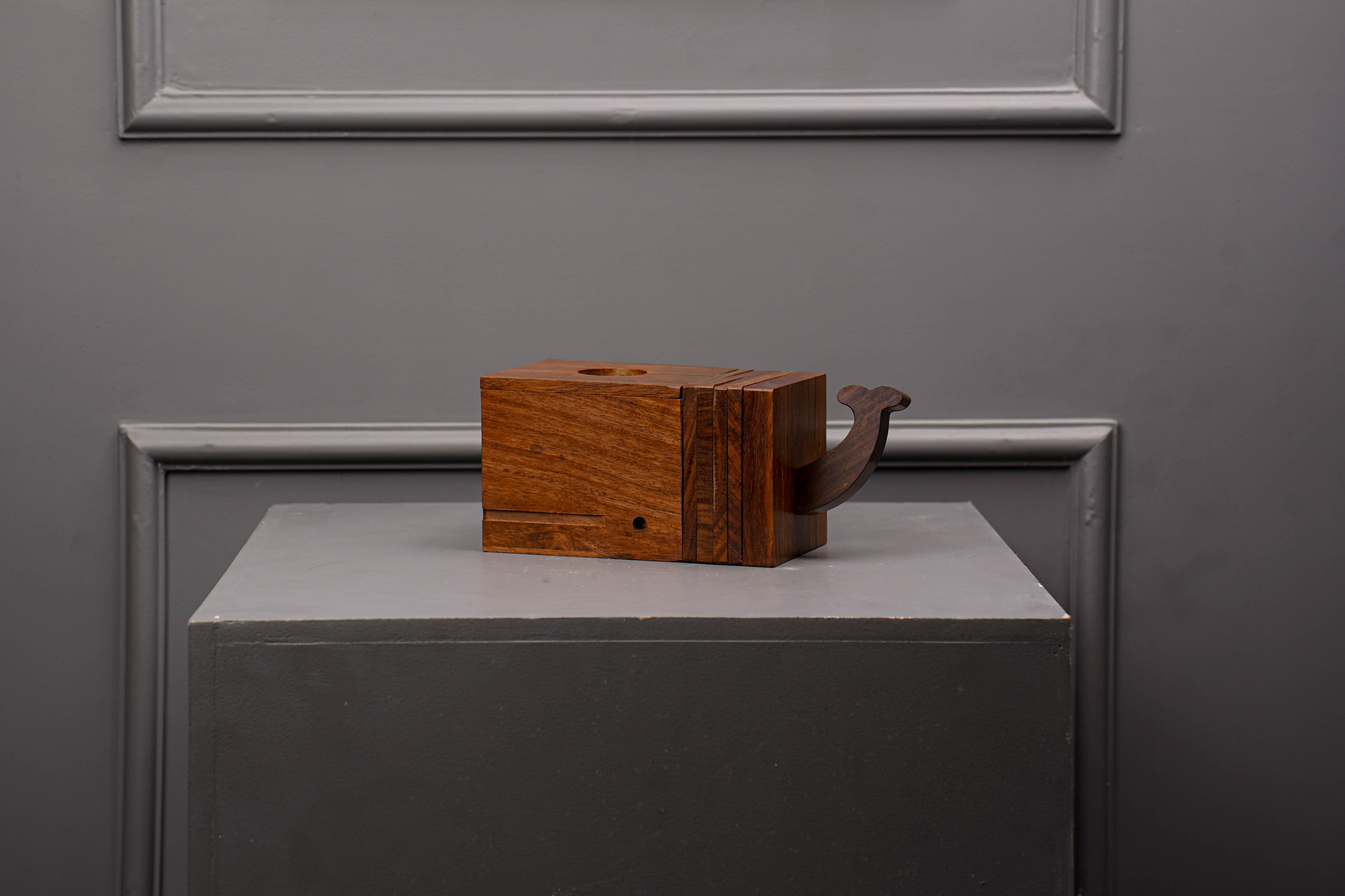 Handcrafted Wooden Whale Coaster ( Set of 6)