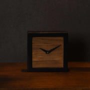 Cairo Table Clock for Office & Home Decor | Antique Teakwood Table Clock