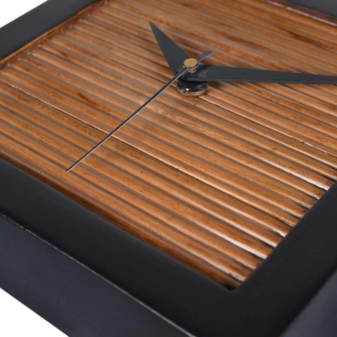 Cairo Table Clock for Office & Home Decor | Antique Teakwood Table Clock