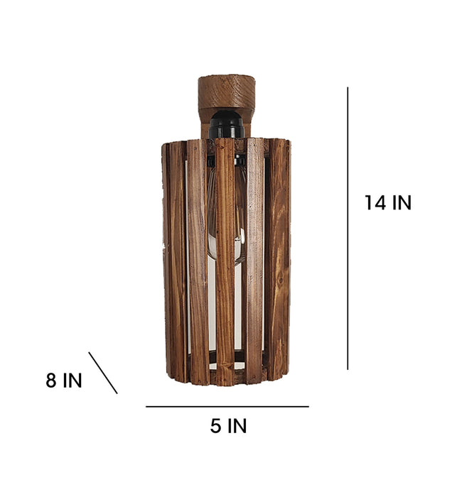 Casa Brown Wooden Wall Light | Decorative Lamps