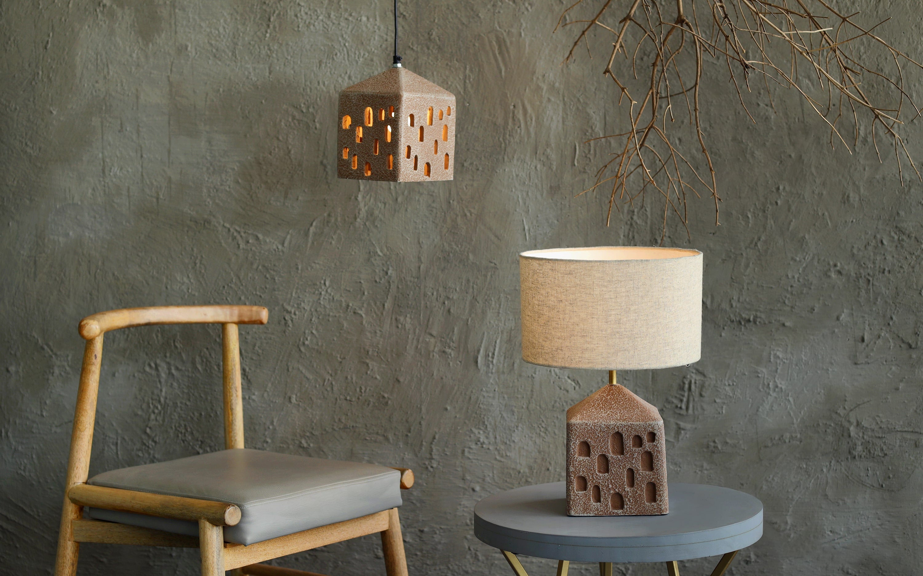 Flinstone Hanging Lamp