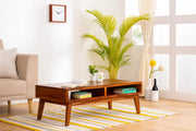 Andrott Acacia Wood Centre Table | Coffee Table for Living Room