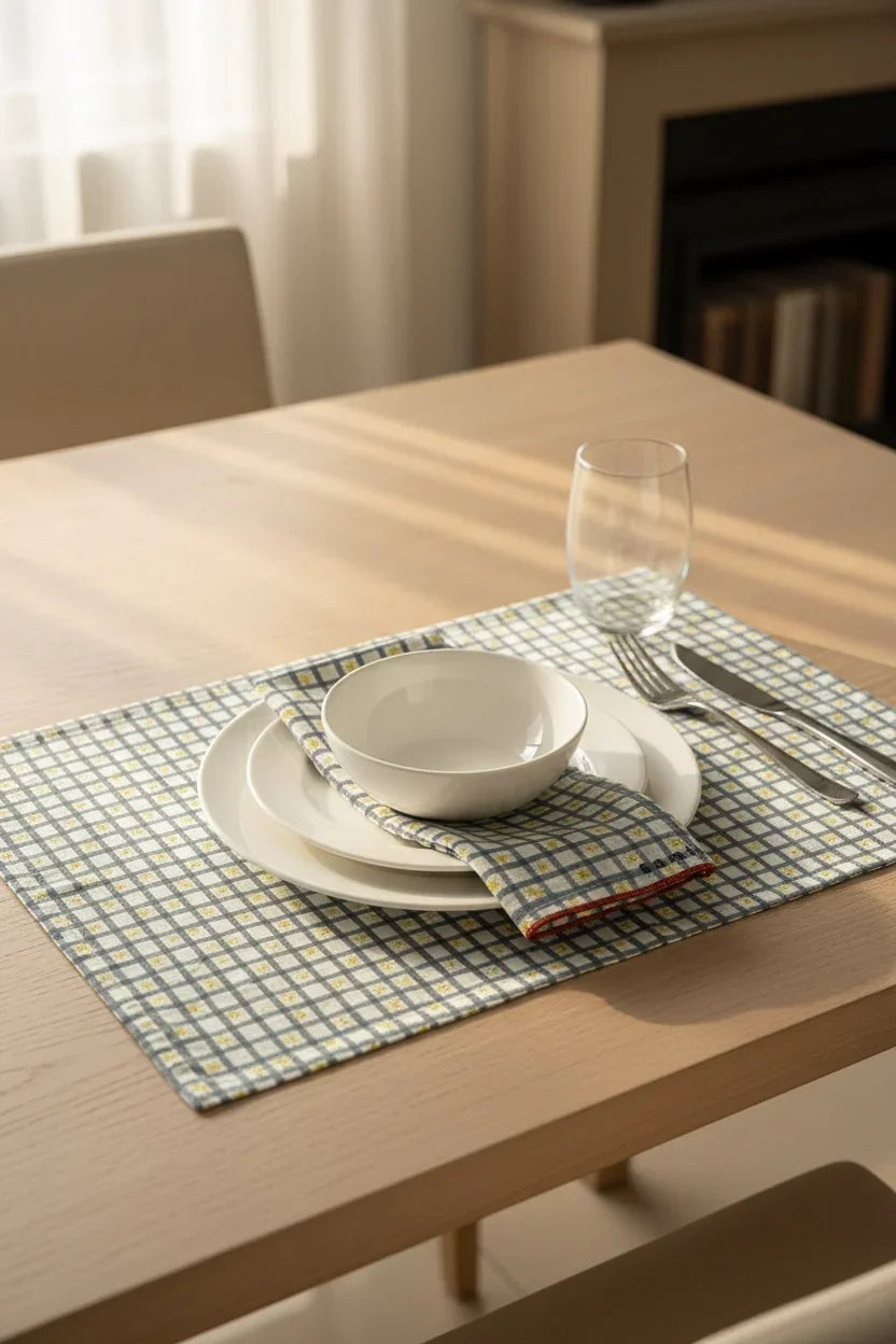 Check & Shine | Placemat | Cotton