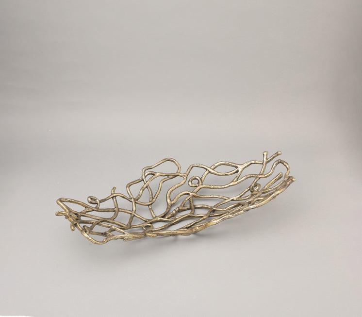 Eternity Platter | Gold Finished