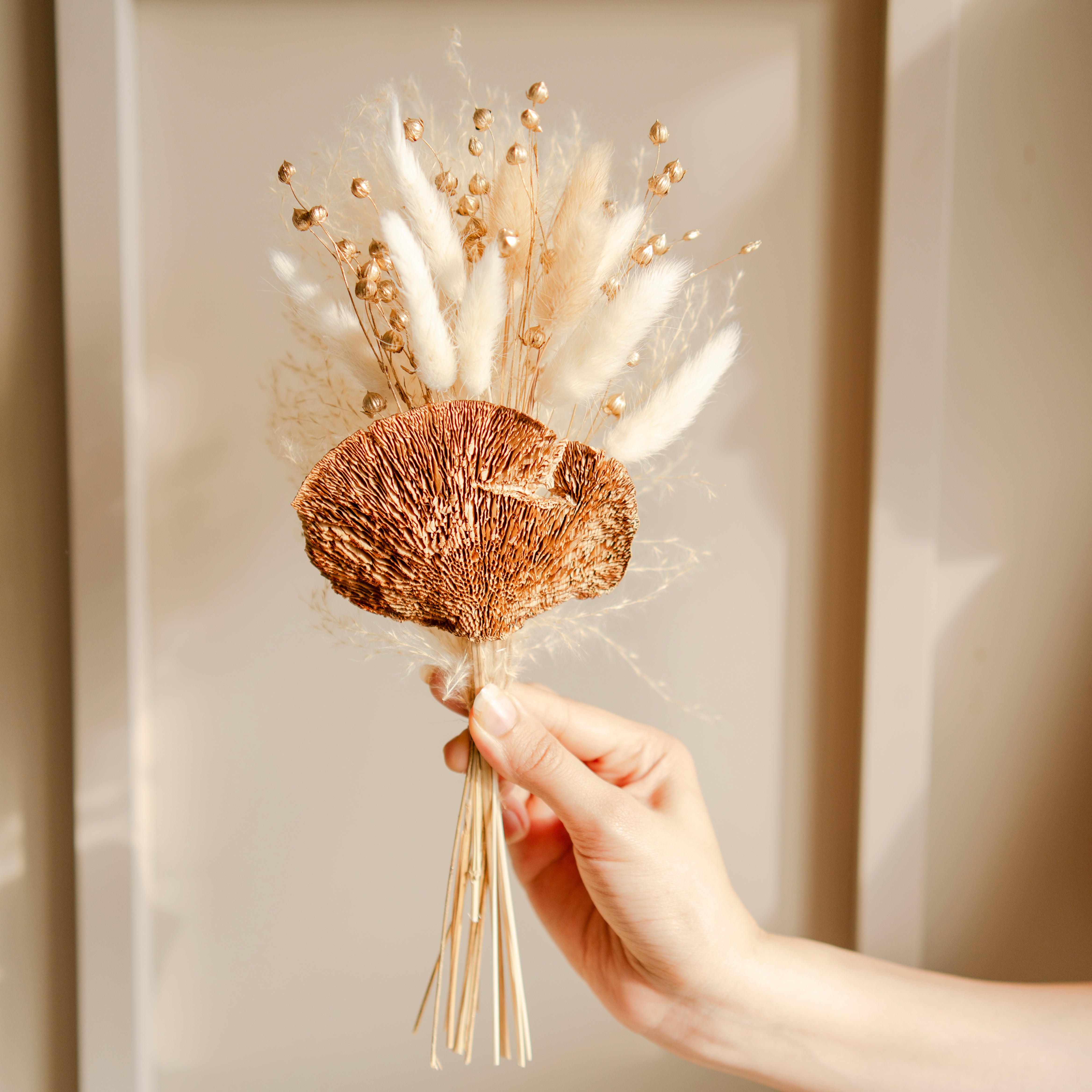 Tiny Timeless Bunch Naturally Dried Flowers | Delicate Dried Flower for Vase Decor