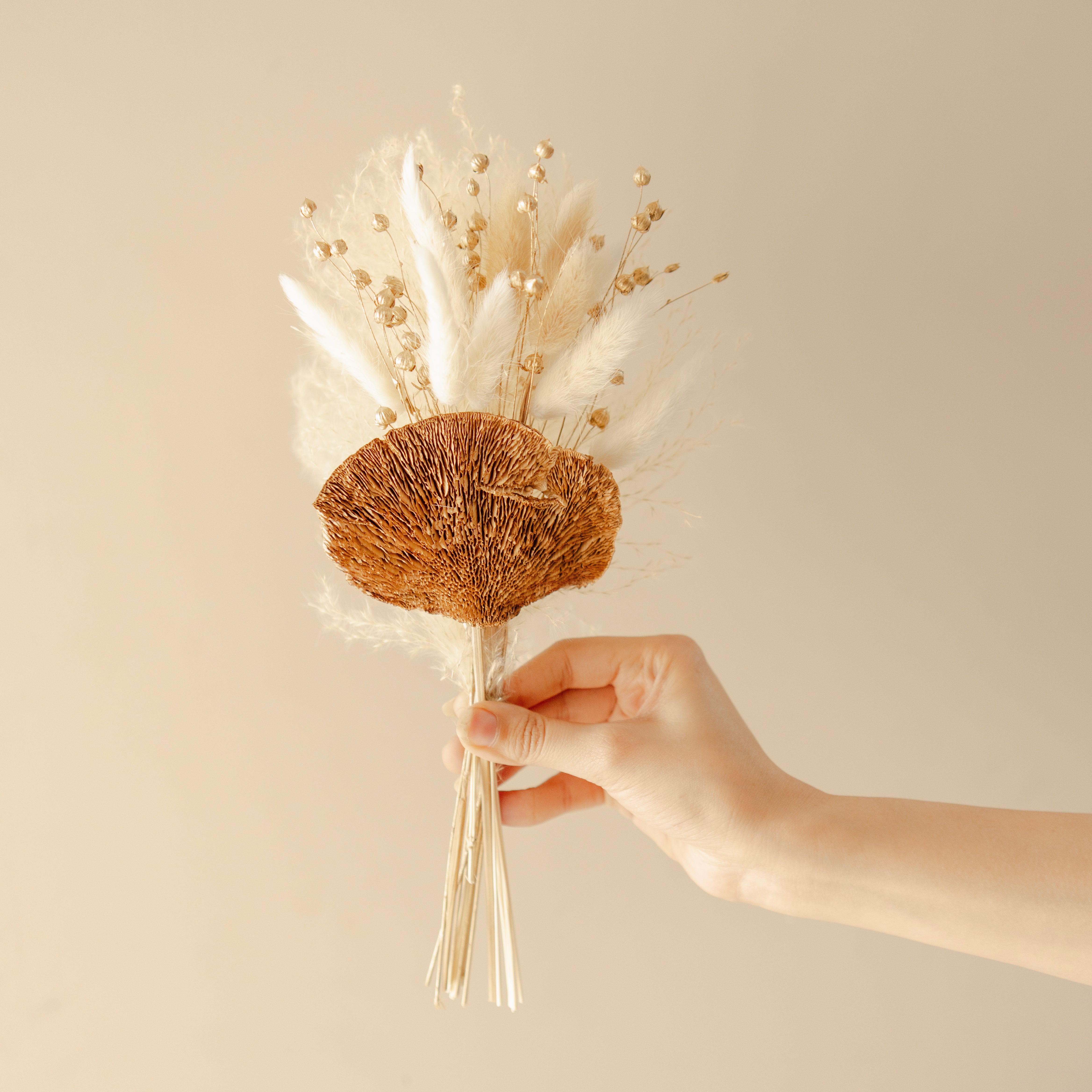 Tiny Timeless Bunch Naturally Dried Flowers | Delicate Dried Flower for Vase Decor