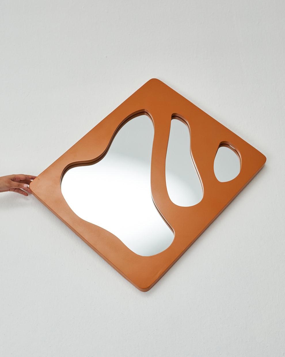 Yumi Unique Mirror for Wall Decor | Decorative Wall Hanging Mirror | Designer Mirror