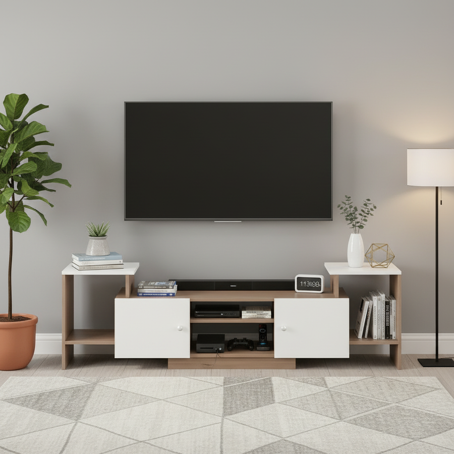 TV Unit for 65 Inch TV with Storage - Eptimal