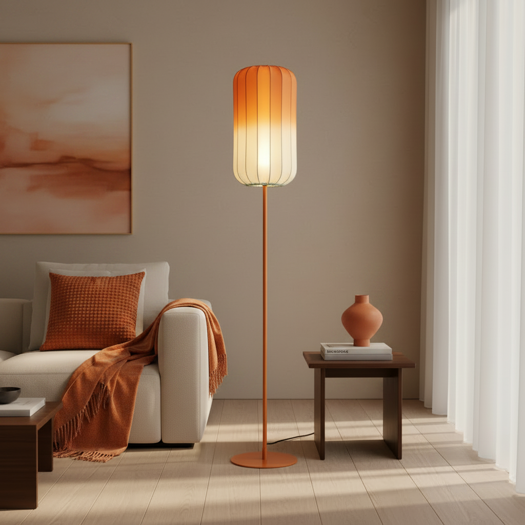 Horizon Floor Lamp for Living Room | Ombre Standing Lamp