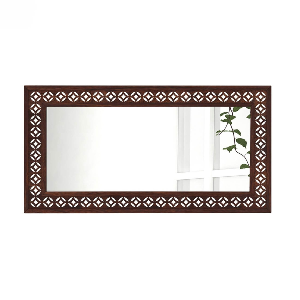 Mercury Mirror | Sheesham Wood, Mirror and Mdf