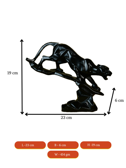 Resin Panther Statue