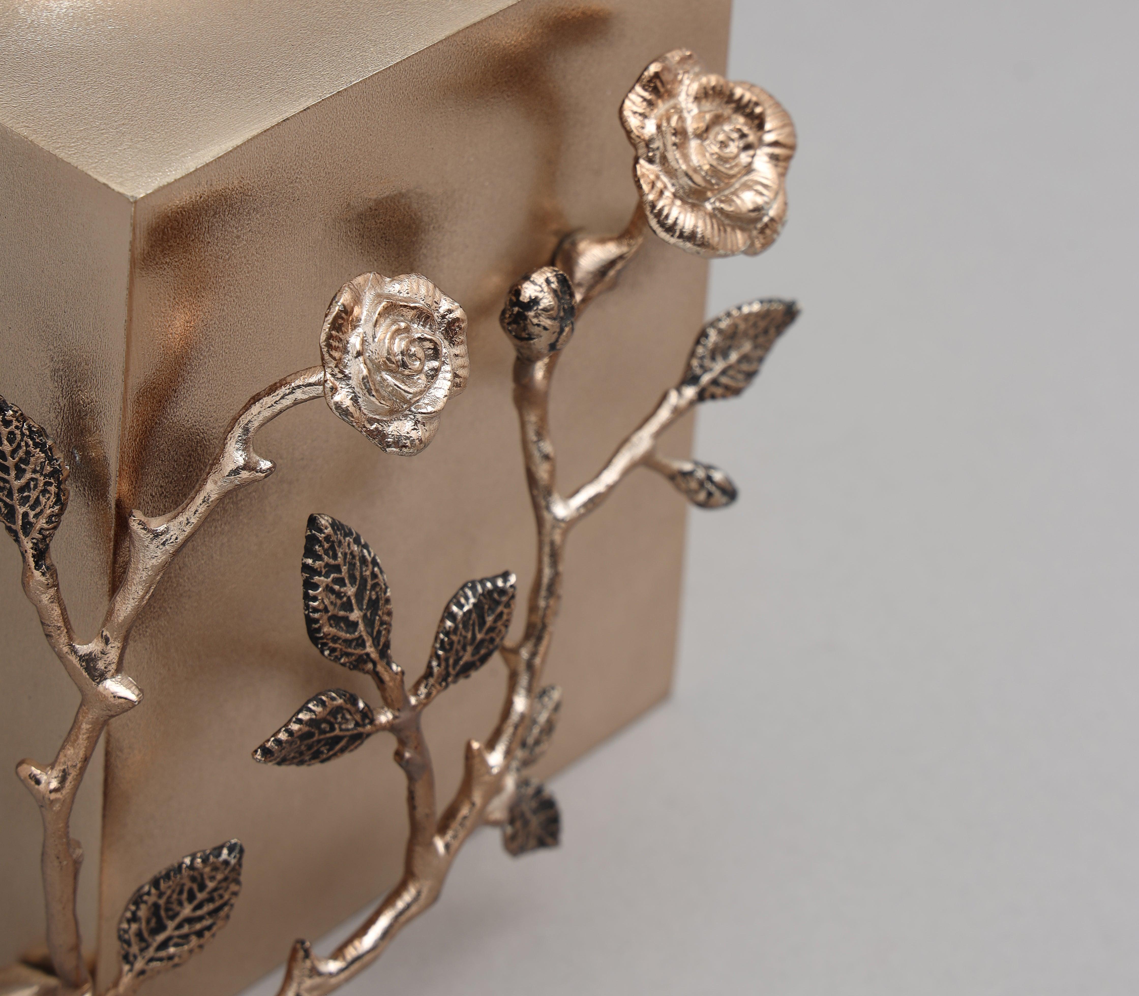 Antique Rosary Tissue holder