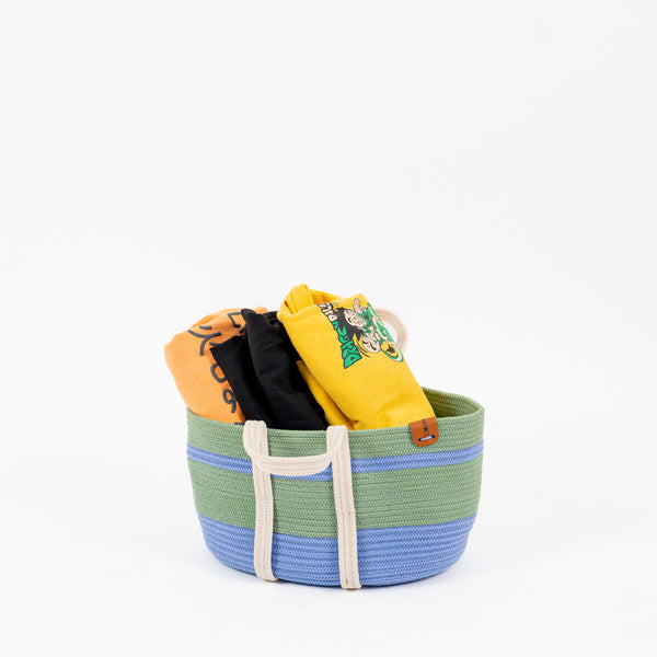 Rosy Grace Rope Basket