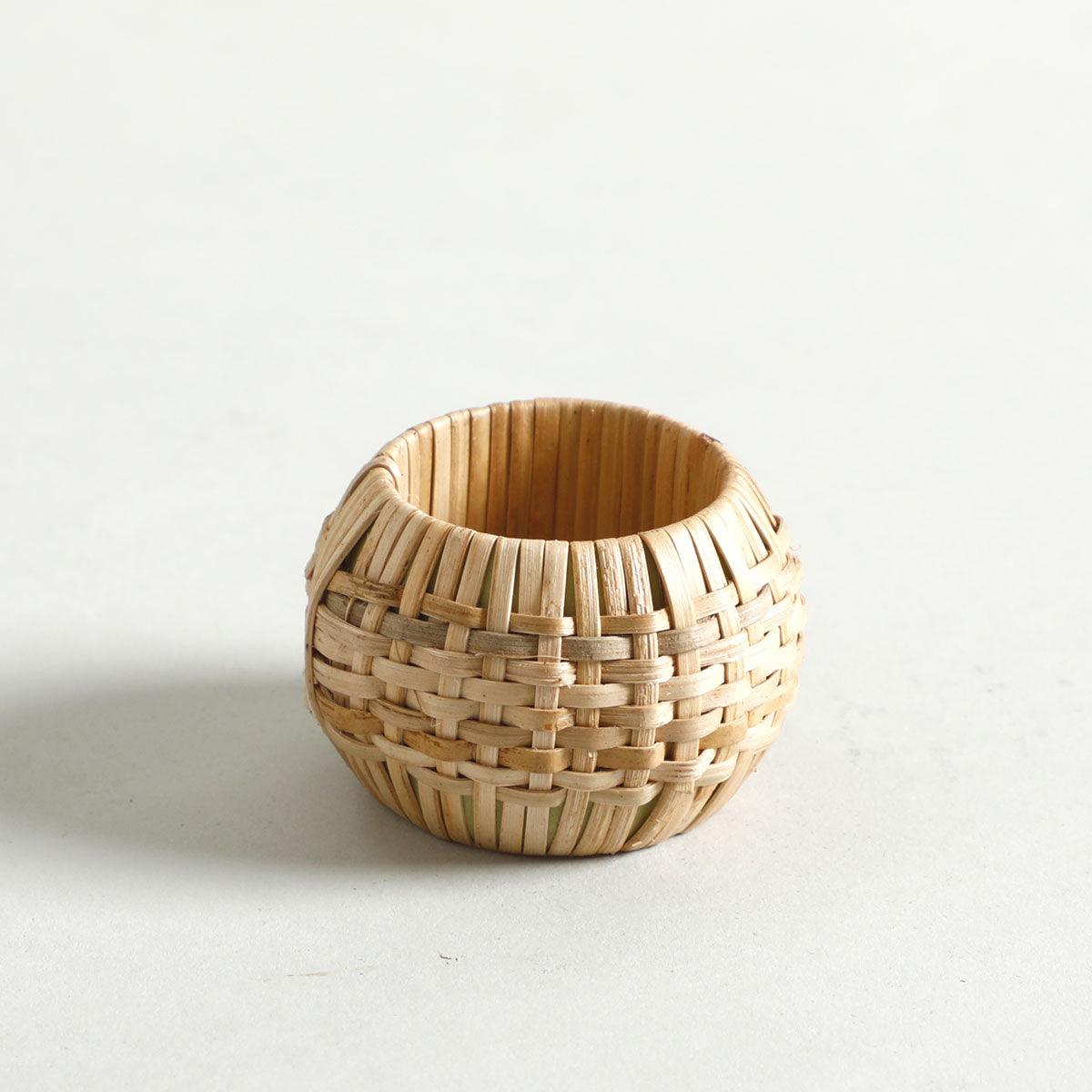Ceon Napkin Ring Set of 4 | Rattan