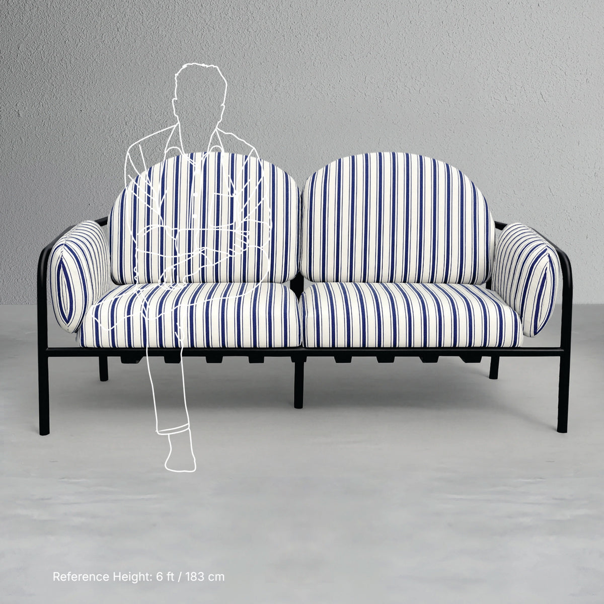 Como Outdoor 2 Seater Sofa