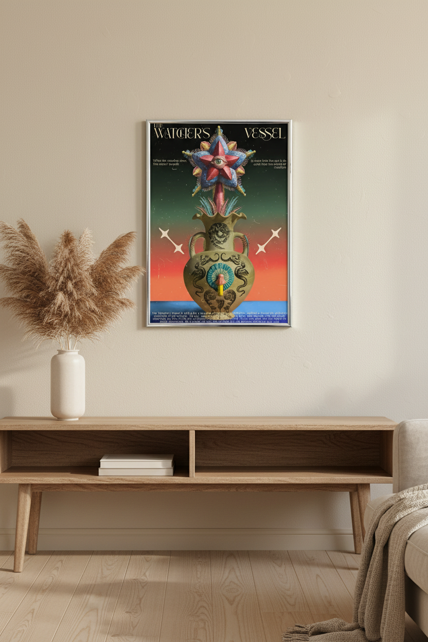Watcher's Vessel Framed Artwork