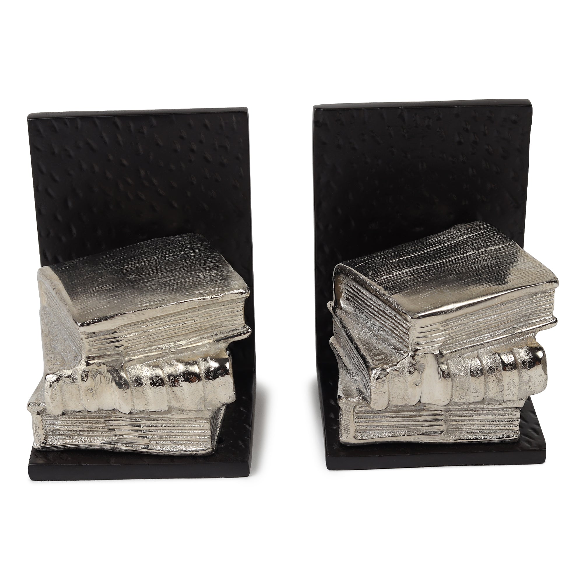 Dante’s Bookend – Decorative Aluminium Bookend for Bookshelves, Study Tables & Home Library Décor