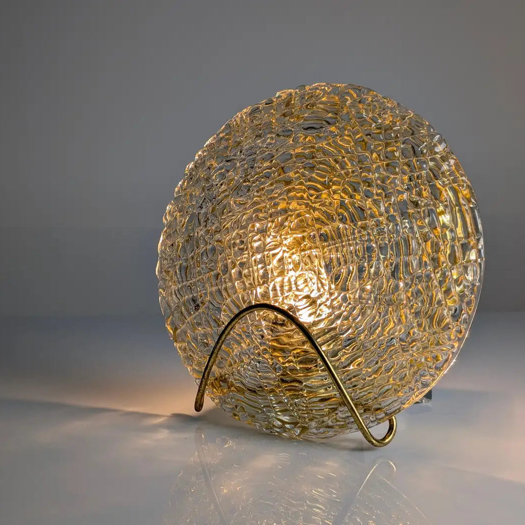 Glass & Metal Wall Sconce