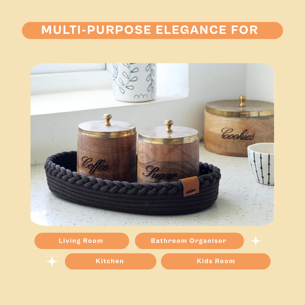 Compact Rustic Charm Basket