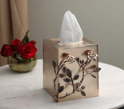 Antique Rosary Tissue holder