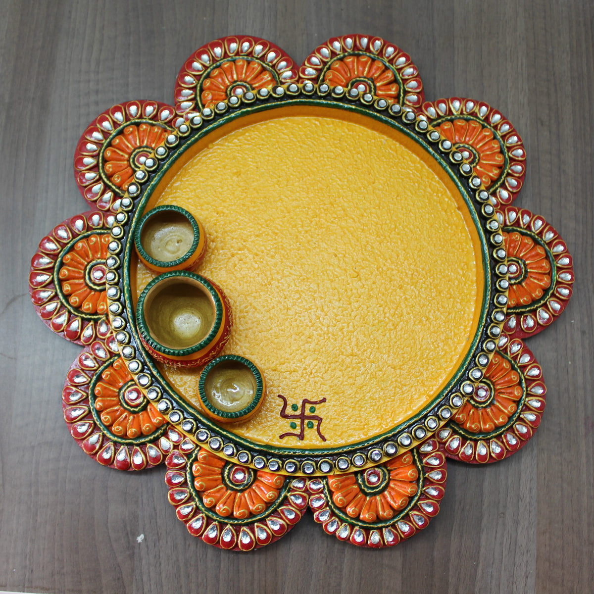 Flower Pooja Thali